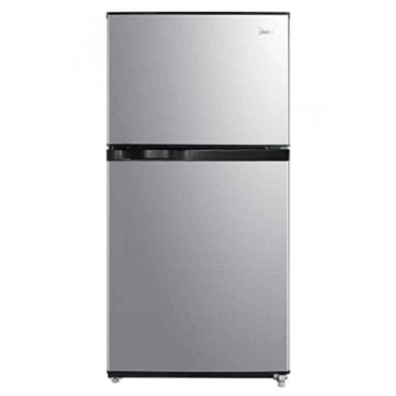 Midea 608L Dazzling Silver Top Mount Refrigerator, HD790FWEN