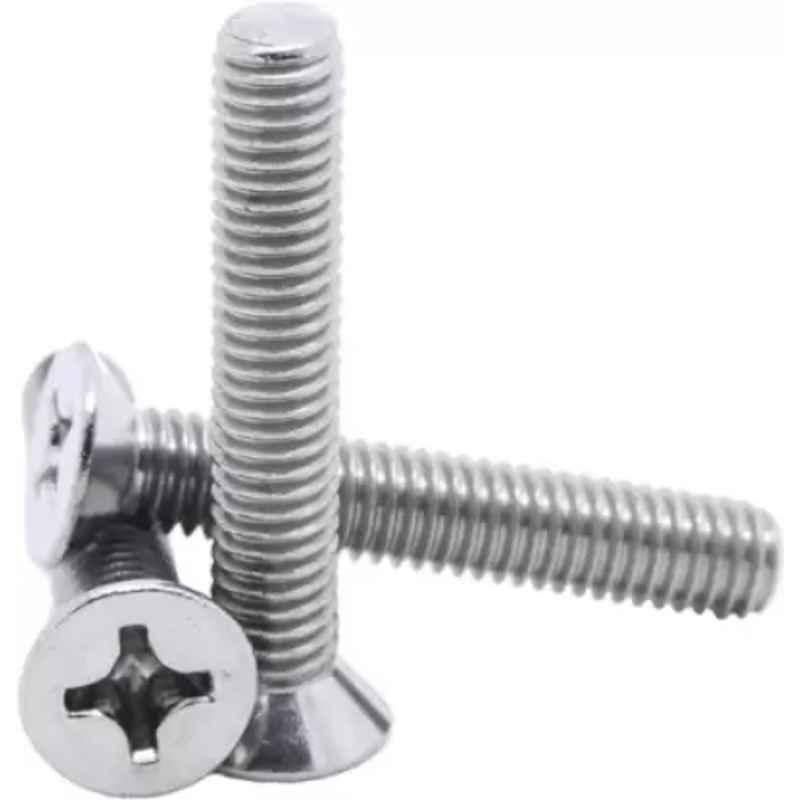 Flat sale head screw