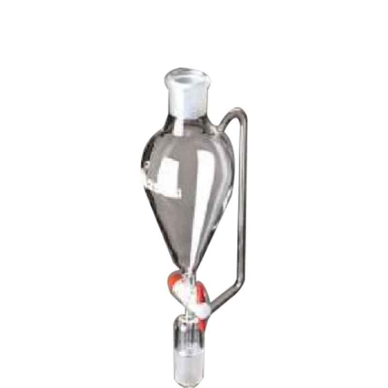 Glassco 100ml Boro 3.3 Glass Pear Shape Dropping Funnel, 171.202.02A