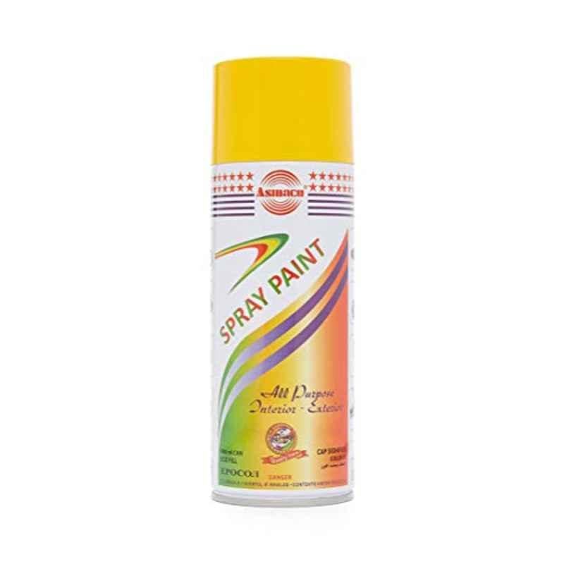 Asmaco 400ml Yellow All Purpose Interior & Exterior Spray Paint