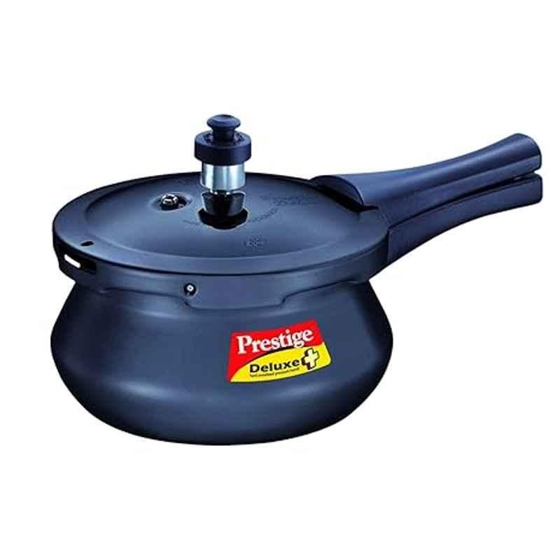 Prestige Deluxe Plus Baby Handi 2 Litre Hard Anodized Outer Lid Pressure Cooker, 20355