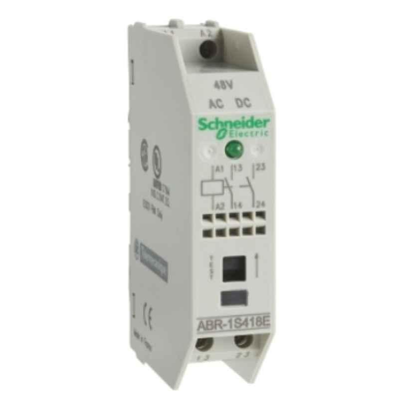 Schneider 17.5mm 48 VAC/DC 2NO Output Interface Module, ABR1S418E