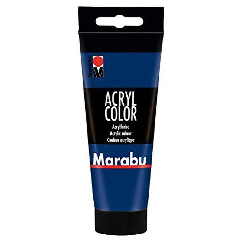 Marabu 100ml Dark Blue Acryl Colour