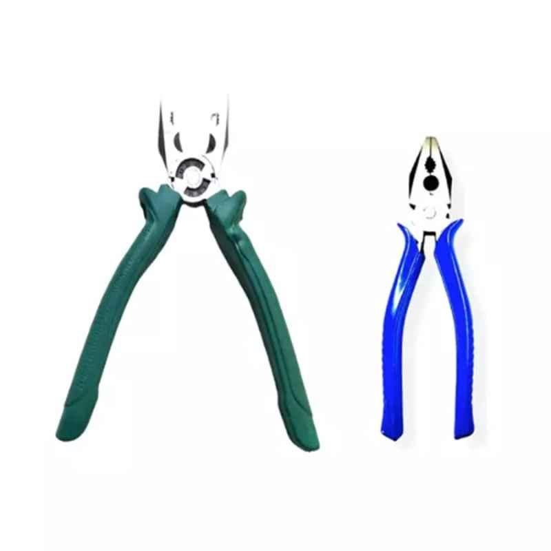 Sky Blue 2 Pcs 7.8 inch Groove Plier Combo, SBE_PLIER_COMBO_MOD_01408
