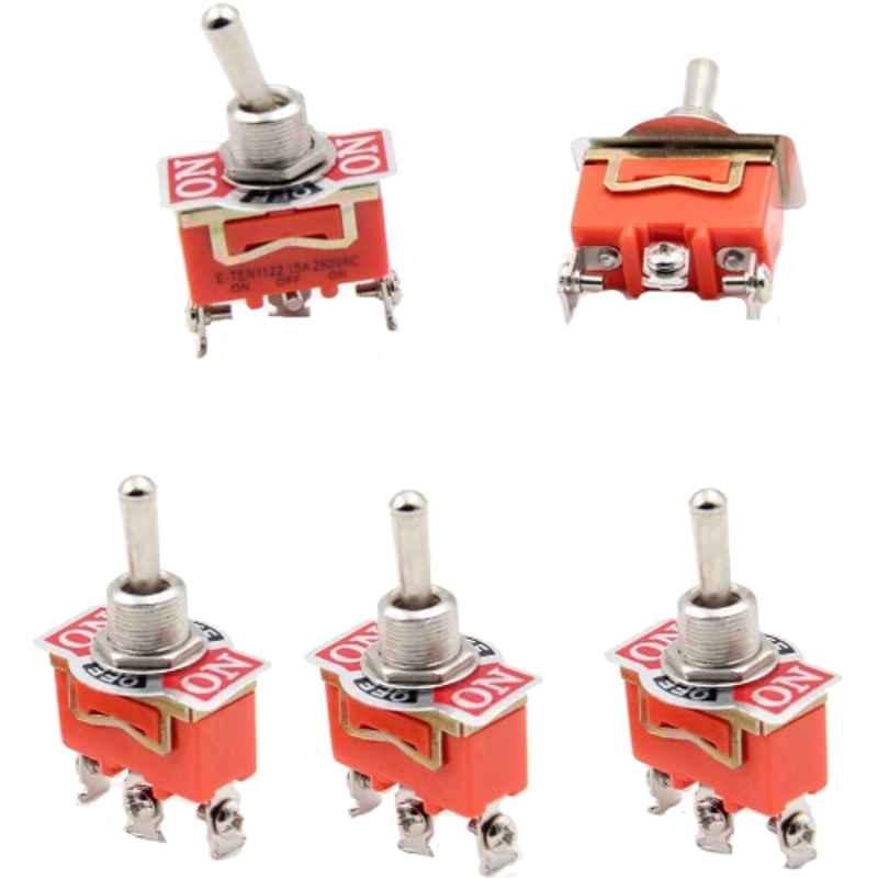 Reliable Electrical 15A 3 Positions Mini Toggle Switch