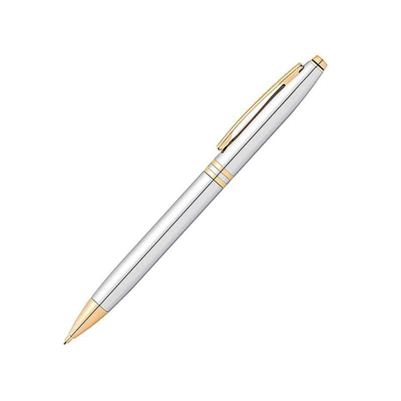 Cross Aviator Medalist 0.7mm Chrome & Gold-Tone Finish Mechanical Pencil, AT0101-MP