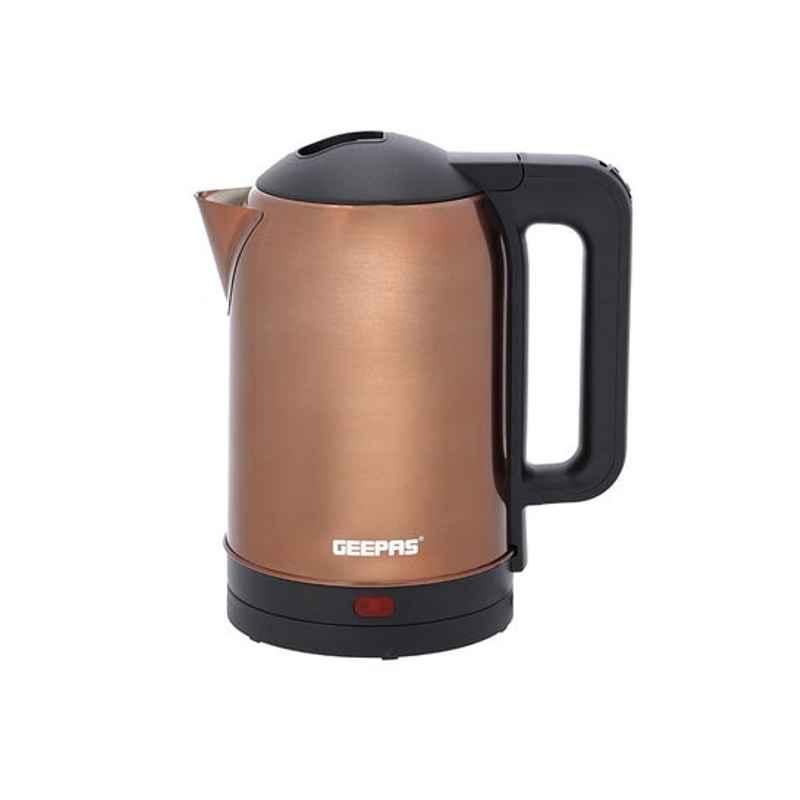Geepas 1.8L 1500W Stainless Steel Brown Tea & Coffee Maker, GK38053