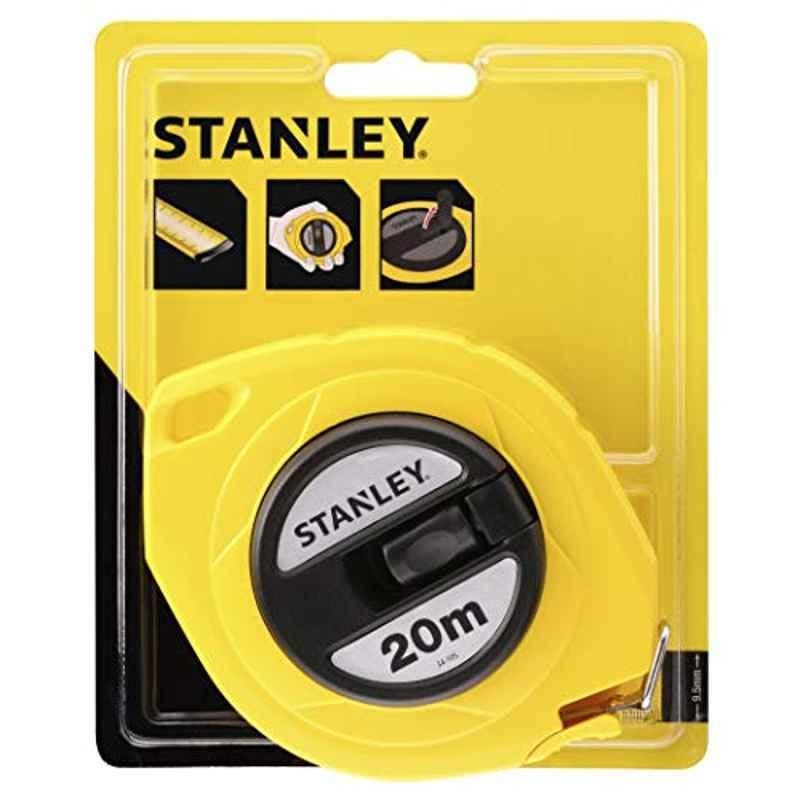 Stanley 20m 9.5mm Yellow Closed Measuring Tape, 0-34-105