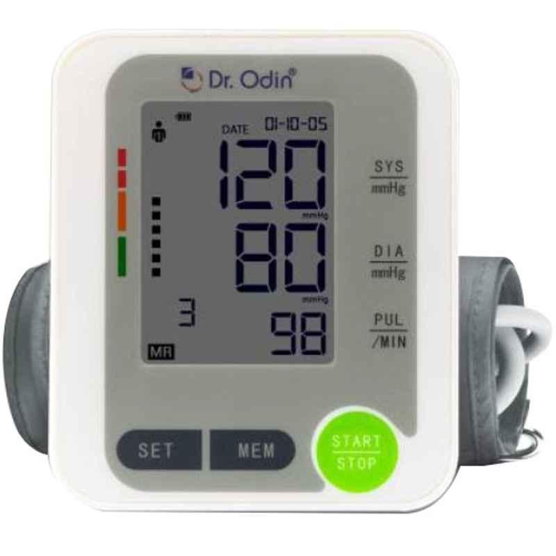 Dr Odin BSX516-G White & Grey Blood Pressure Monitor