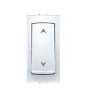 Anchor Ziva 6A 2 Way 1 Module White Switch, 68002 (Pack of 20)