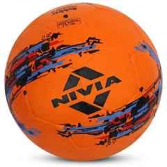 Nivia Strom Orange Football, Size: 5