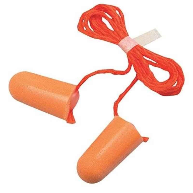 3M 1110 29dB Corded Foam Orange Ear Plug (Pack of 500)