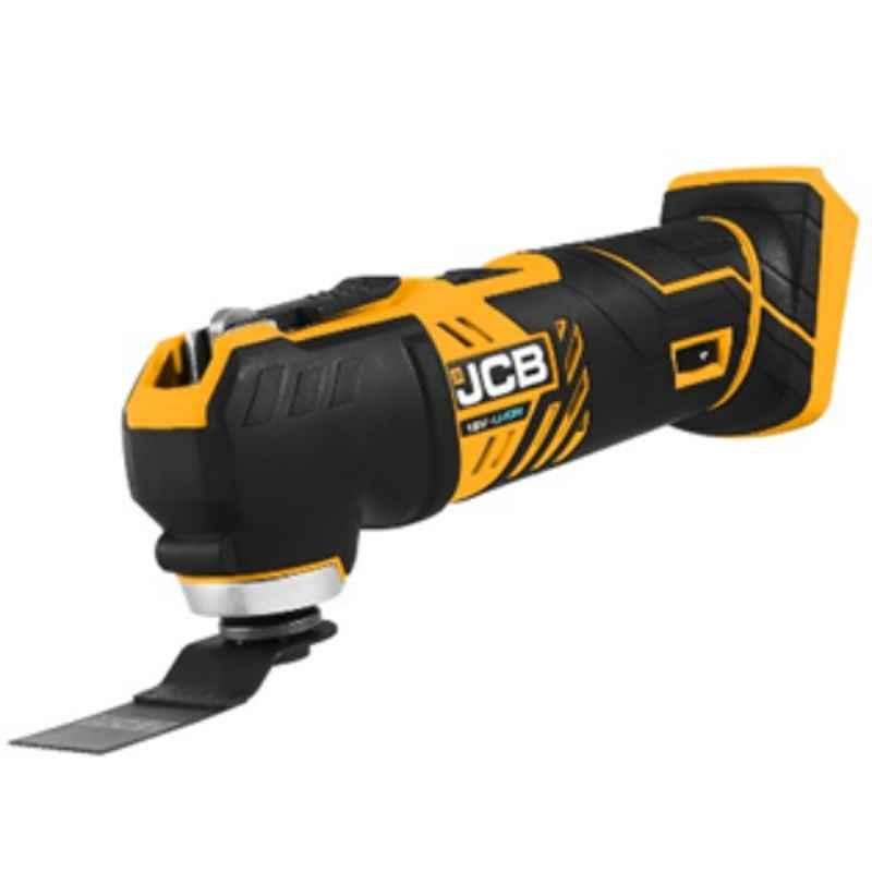 JCB 18V 15000rpm Cordless Multi Tool with 2x Battery + SF Charger, JCB-18MT