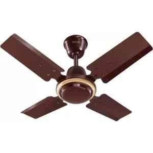 Zigma Breeze Turbo 50W 800rpm Deep Metallic Brown Regular 4 Blade Ultra High Speed Ceiling Fan, Sweep: 600 mm