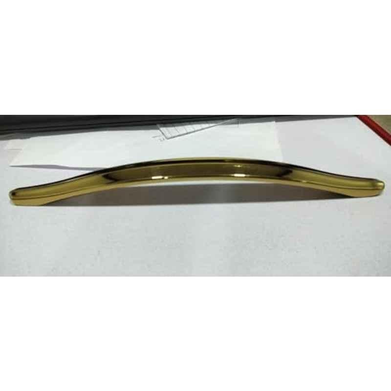 Plantex 224mm Zinc Gold PVD Finish Pull Cabinet Handle for Home & Office, APS-PH-103-GOLD-224MM-PK3 (Pack of 3)