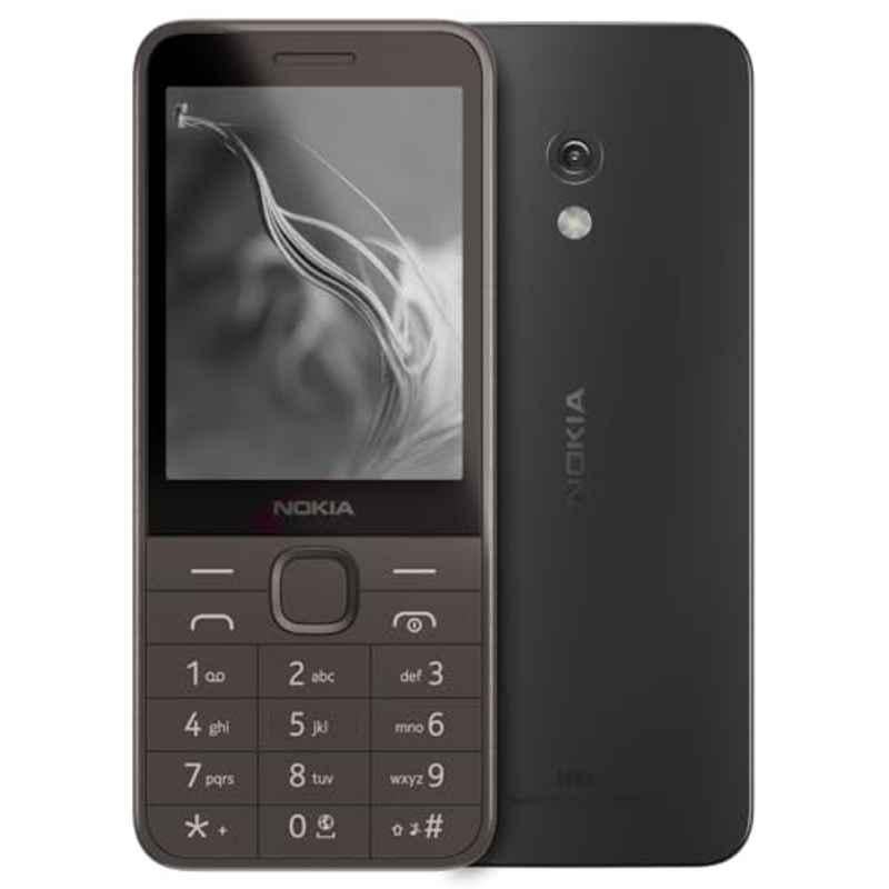 Nokia 235 2.8 inch Black Dual Sim 4G All-New Keypad Feature Phone, DS_1616