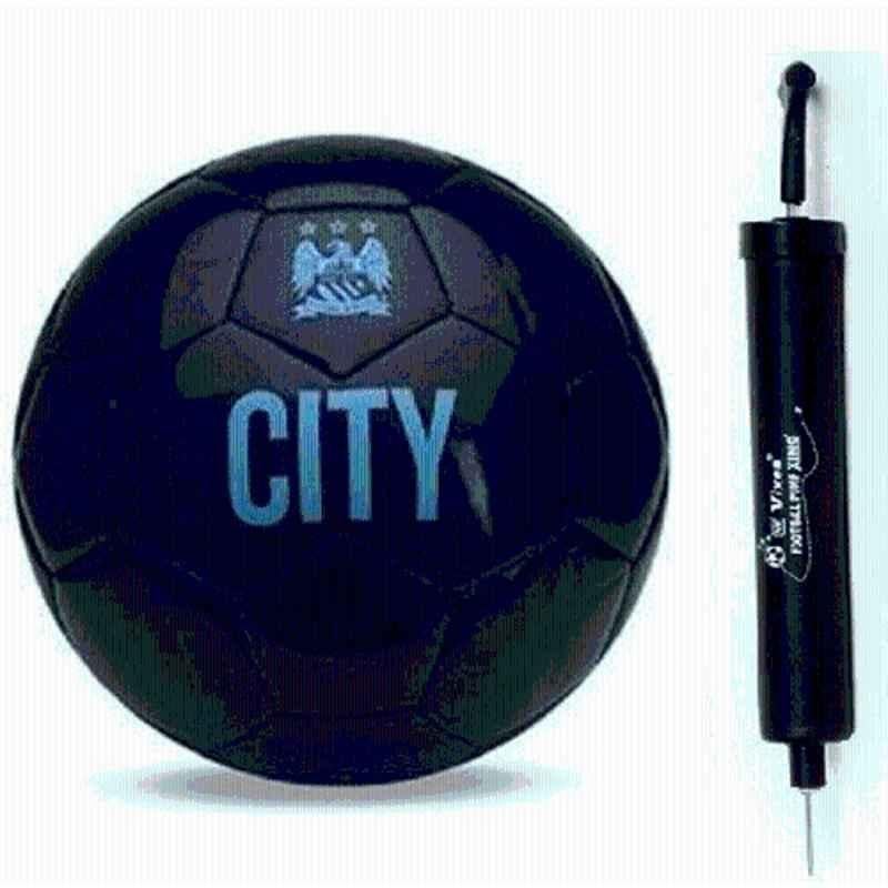 HTM City Pitch Football with Pump Football Kit
