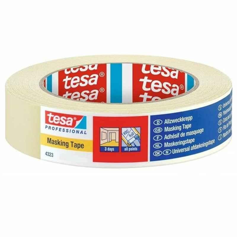 Tesa Masking Tape, 4323, Natural Rubber, 30 mmx50 m
