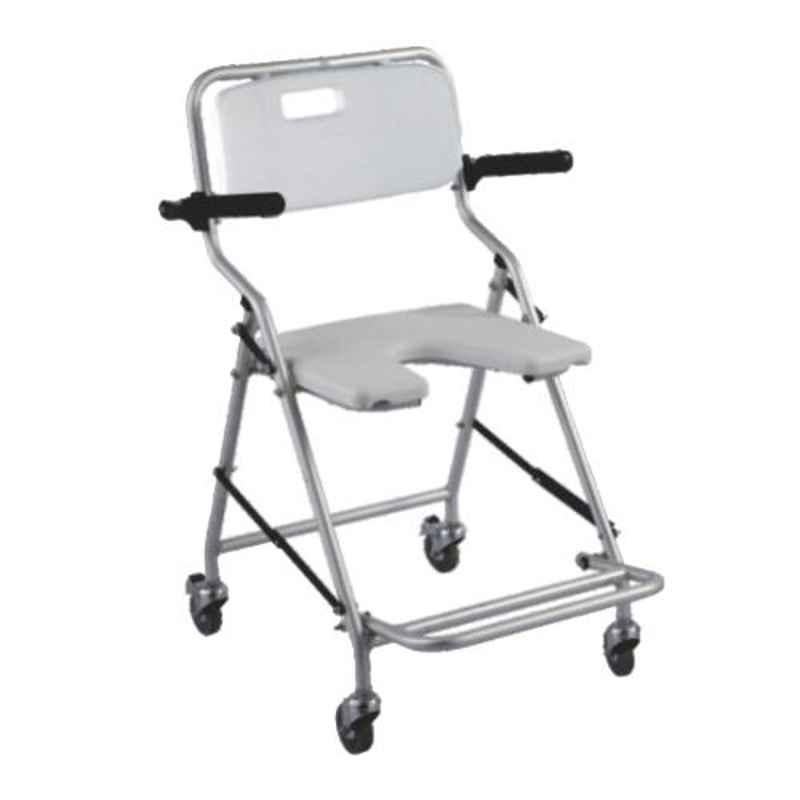 Easycare Folding Commode Portable Bracket Toilet Chair, EC791LA