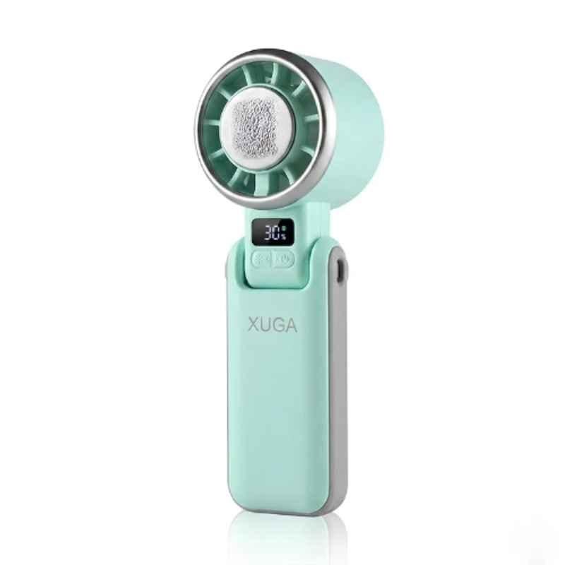 Xuga YOLO-G 10.5W 4000mAh Green Handheld Air Cooling Fan with 1 Year Warranty for Travel, Office & Outdoor Sports
