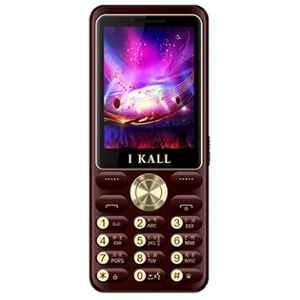 I Kall K29 Pro 2.4 inch Maroon Dual Sim 4G Feature Phone with Call Recording, Big Speaker & King Voice