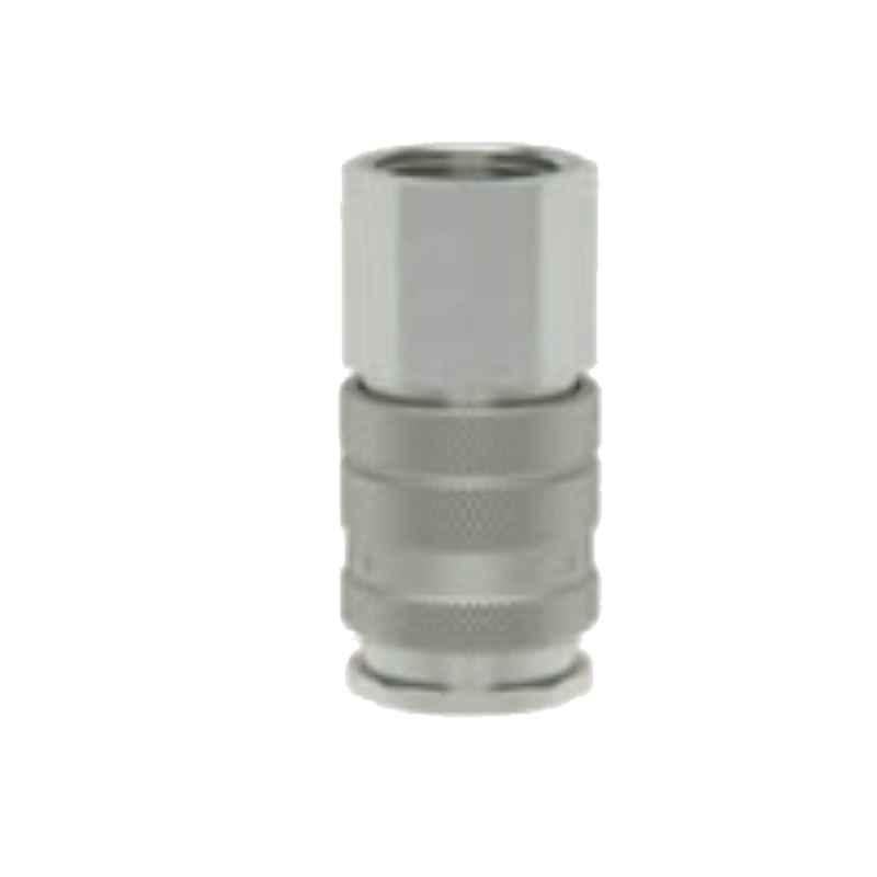 Ludecke ESIG12IAB G1/2 Double Shut Off Industrial Quick Parallel Female Thread Connect Coupling