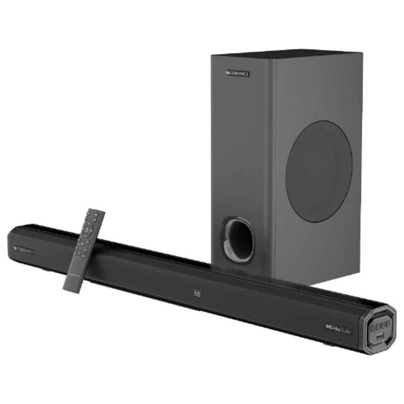 Zebronics Juke Bar 9101 Pro 240W Black Soundbar with Subwoofer, Remote Control & Dolby Audio