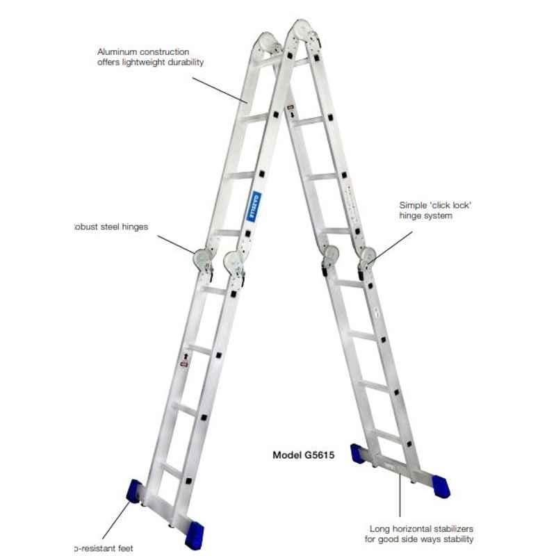 Gazelle Aluminium Multipurpose Ladder, G5615