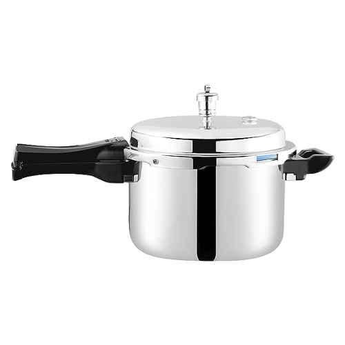 Buy Vinod Platinum Triply 4.5L Stainless Steel Silver Outer Lid