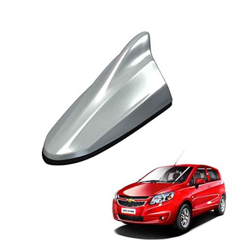Kozdiko Silver Shark Fin Signal Receiver Car Antenna for Chevrolet Sail UVA
