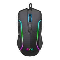 Foxin Phantom GM 105 7200DPI Black Wired Optical Gaming Mouse with 1.5m Cable, 10 Million Clicks & RGB Lighting