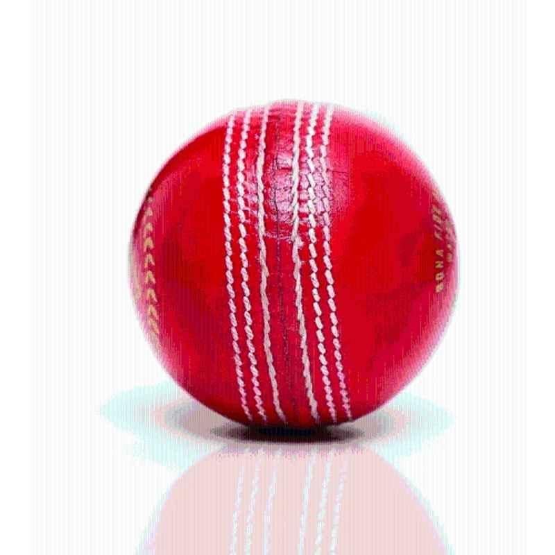 HTM 2 Pcs Premium Quality Leather Cricket Ball Set