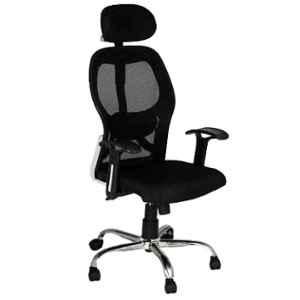 Da Urban Metrix Black High Back Revolving Office Chair