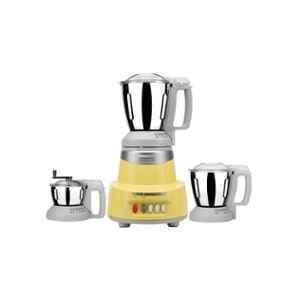 Panasonic 600W Yellow Mixer Grinder with 3 Stainless Steel Jars, MX-AV 325