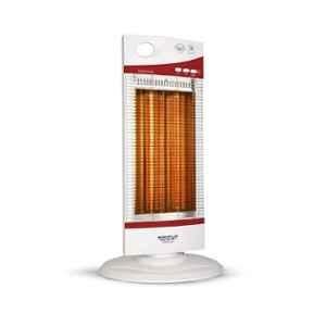 Maharaja Whiteline Omiflux 1000W White & Cherry Red Room Heater, RH-128