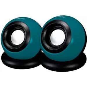 Zebronics Zeb-Super Nova New 6W 2.0 Dark Green Laptop Desktop Speaker