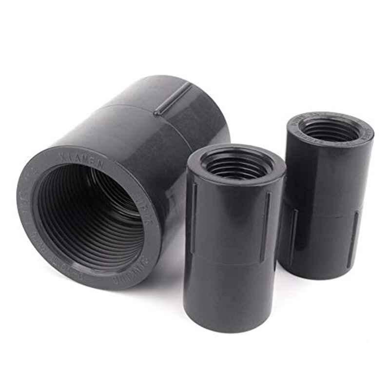 Molibaihuo 1.2 x 1.2 inch PVC Female Threaded Water Pipe Connector