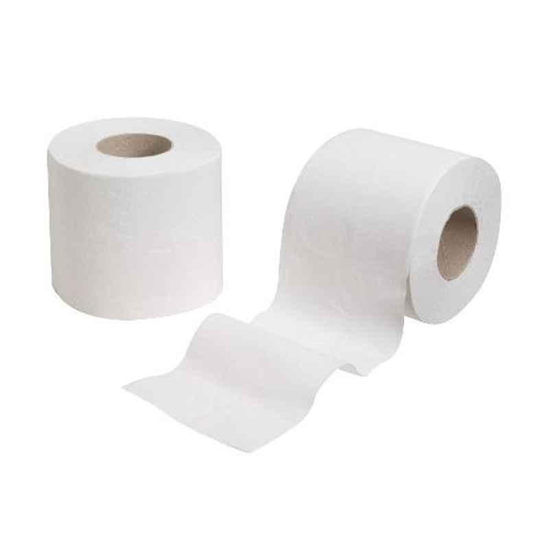 Kleenex 250 Sheets 11x10cm Toilet Tissue Paper Roll, 1308 (Pack of 100)
