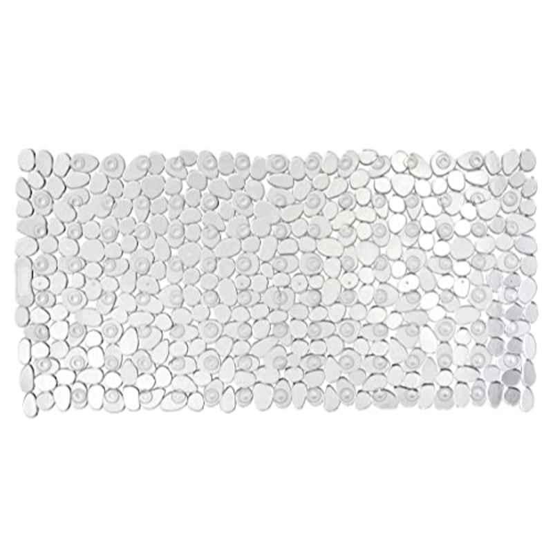 Wenko Plastic & Polyester Transparent Bath Mat, WK20264