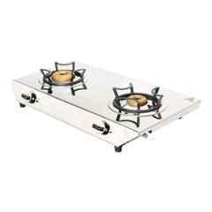 Faber Hilux Max 2 Burners Manual Stainless Steel Cooktop, 106.0672.450
