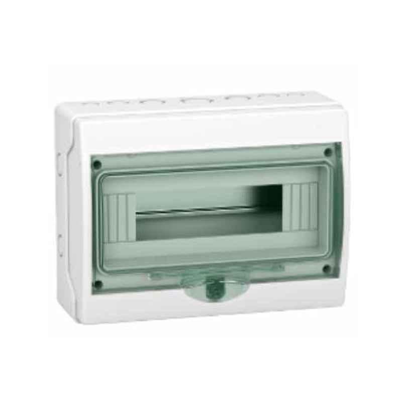 Schneider 19W 63A 12 Modules Green & Grey Mini Kaedra, 13979