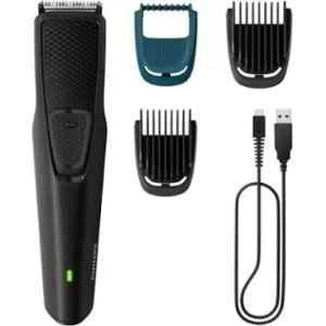 Philips 5.4W Black Trimmer with 10 Length Settings & 60min Runtime, BT3302/15