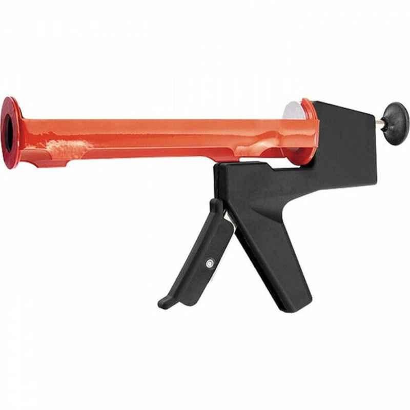 Mtx Half Open Caulking Gun, 886669, Metal, 310ml, Black/Red
