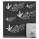 Kayra Decor 72x34 inch PVC Humming Bird Wall Design Stencil, KHSNT268