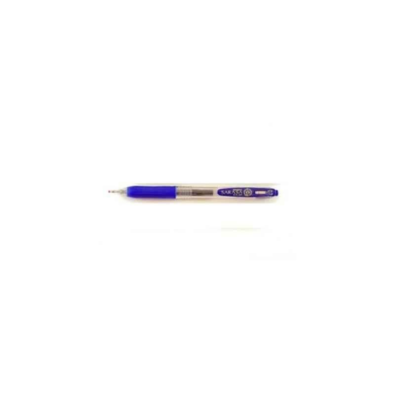 Zebra 0.7mm Blue Sarasa Clip Gel Ink Rollerball Pen, NDS-144 (Pack of 12)