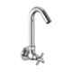 ZAP Brass Chrome Finish 360 Degree Spout Sink Cock for Kitchen