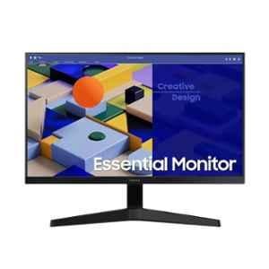 Samsung Essential S3 27 inch 1920x1080p Black FHD Monitor with 75Hz Refresh Rate & IPS Panel, LS27C312EAWXXL