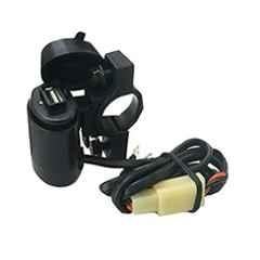 AOW Bike Mobile Phone USB Charger Power Adapter 12v (Waterproof) for Hero Splendor Pro Classic