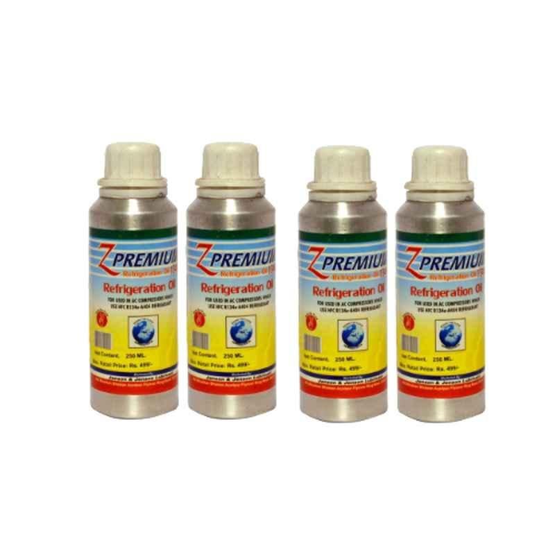 Z Premium 250ml R134A Refrigeration Oil (Pack of 4)