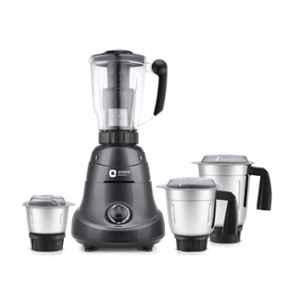 Orient Super Power 750W ABS Black & Grey Juicer Mixer Grinder with 4 Jars, MGSP75B4